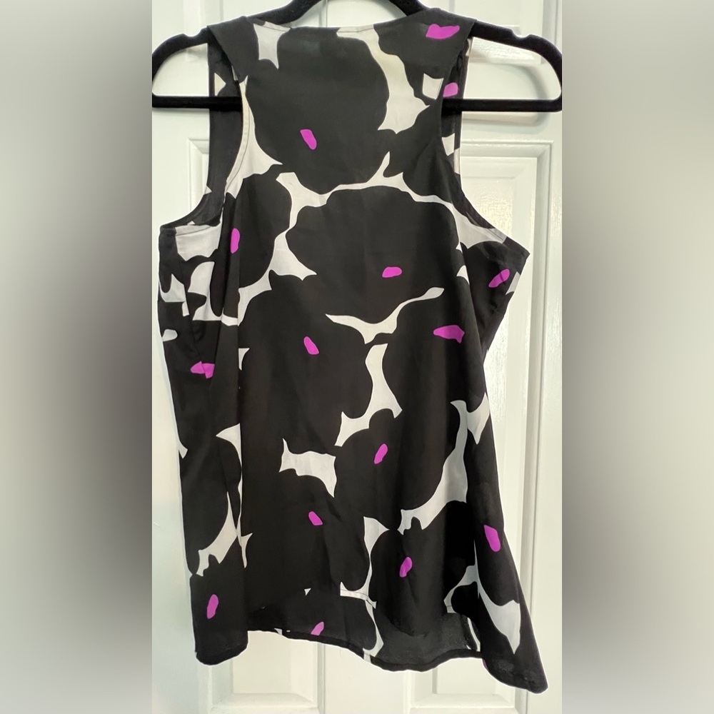 Floral Racerback Tank Top - Picture 2 of 3
